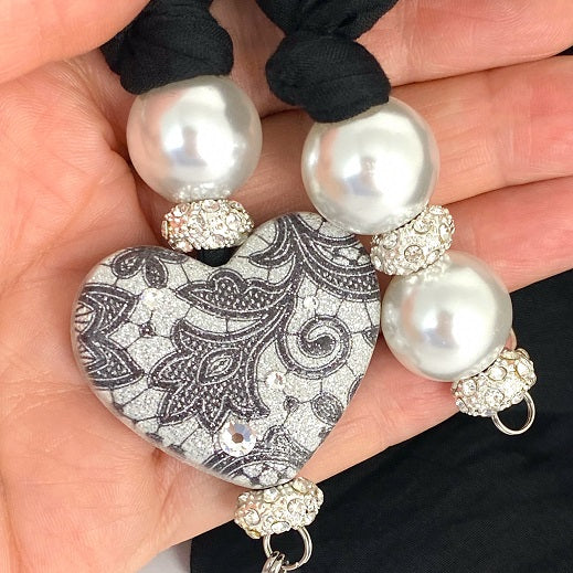 Ornamento Magnetico Rotondo Con Pietre Strass Per Sciarpe, Scialli O Poncho