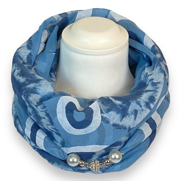 Sciarpa con Dettaglio Gioiello - Clic Bubbles